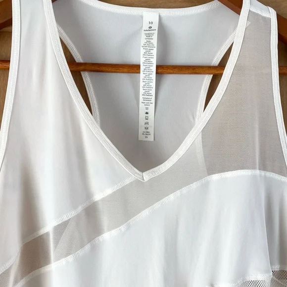 Lululemon Mesh In Motion Racerback Tank size 10 - Picture 4 of 8